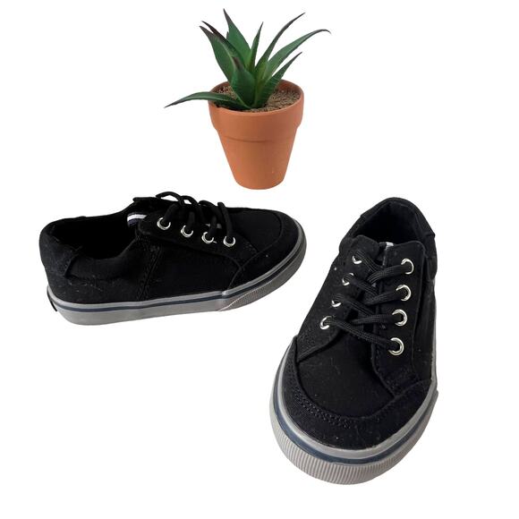 Sperry Trysail Jr Toddler Sneakers Shoes Size 8M Navy Blue Hook and Loop Slip On - Picture 2 of 13